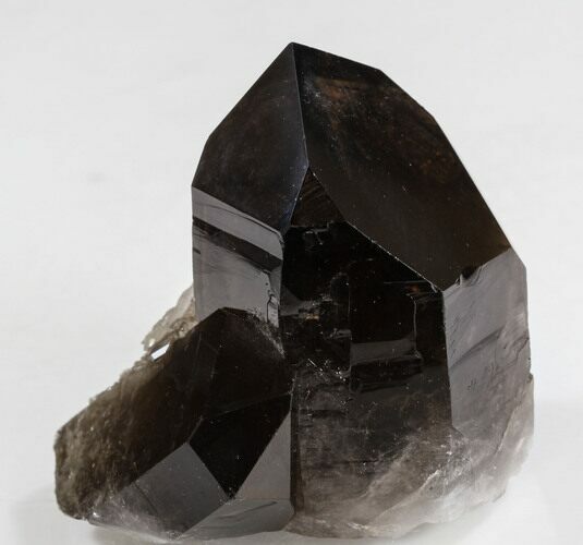 Dark Smoky Quartz Crystal - Brazil #34733